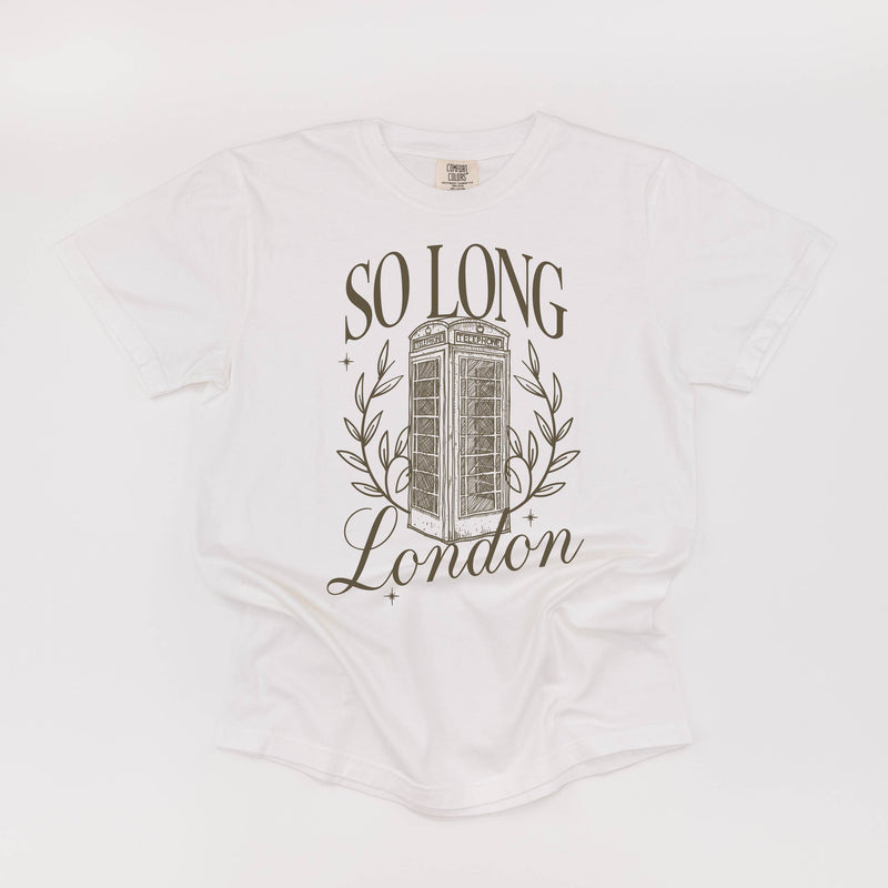 SO LONG LONDON - Short Sleeve Comfort Colors