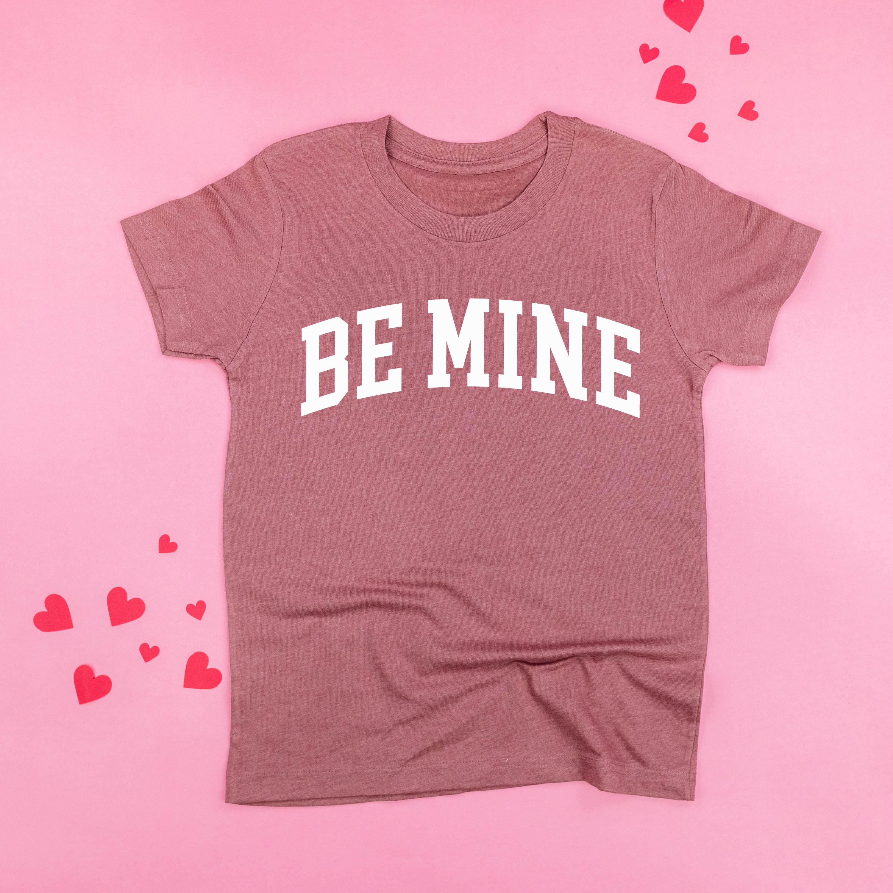 Arched Be Mine - Varsity - Child Tee Little Mama Shirt Shop