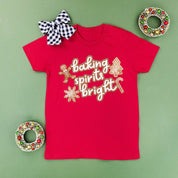 Baking Spirits Bright - Child Tee Little Mama Shirt Shop