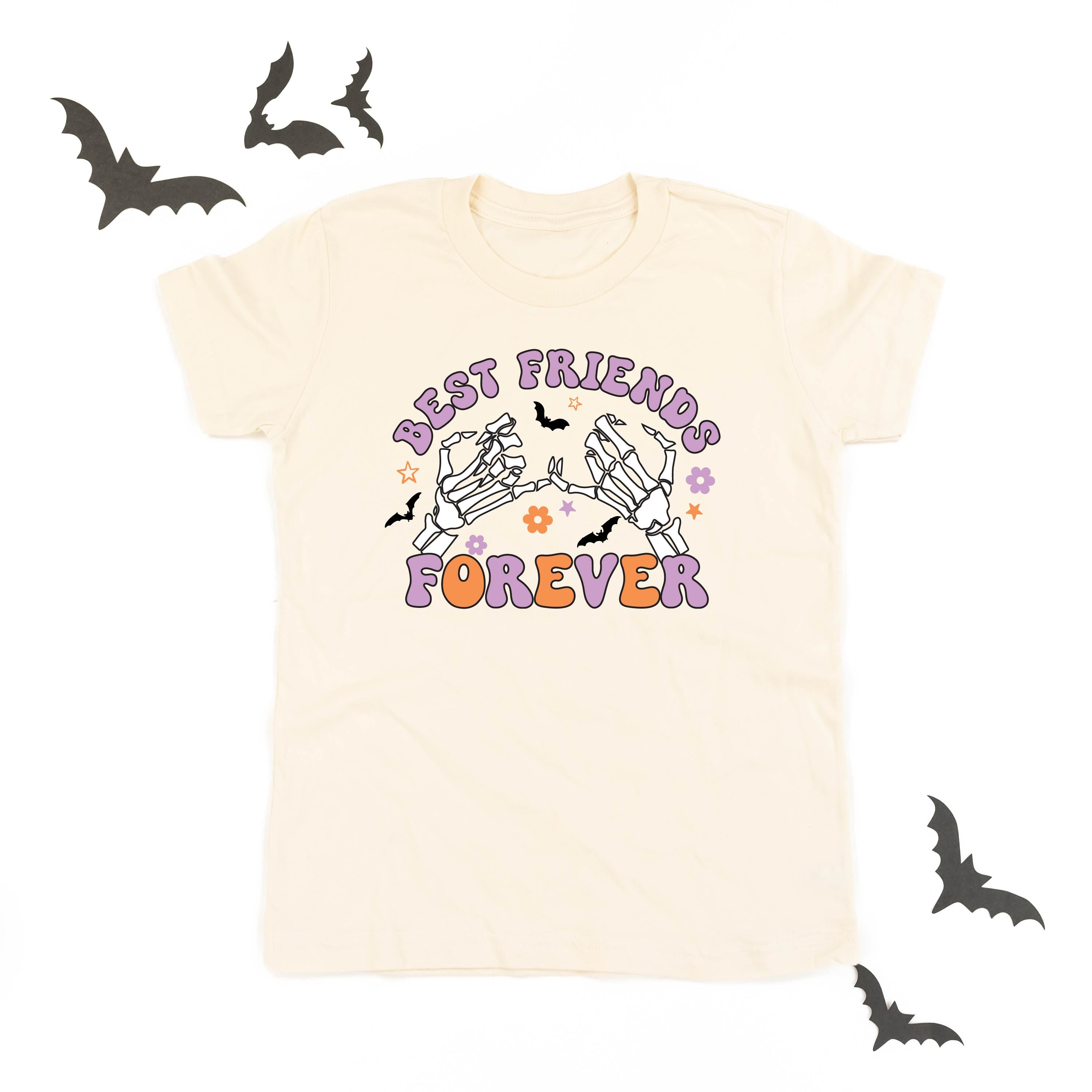 Best Friends Forever - Halloween - Child Tee Little Mama Shirt Shop