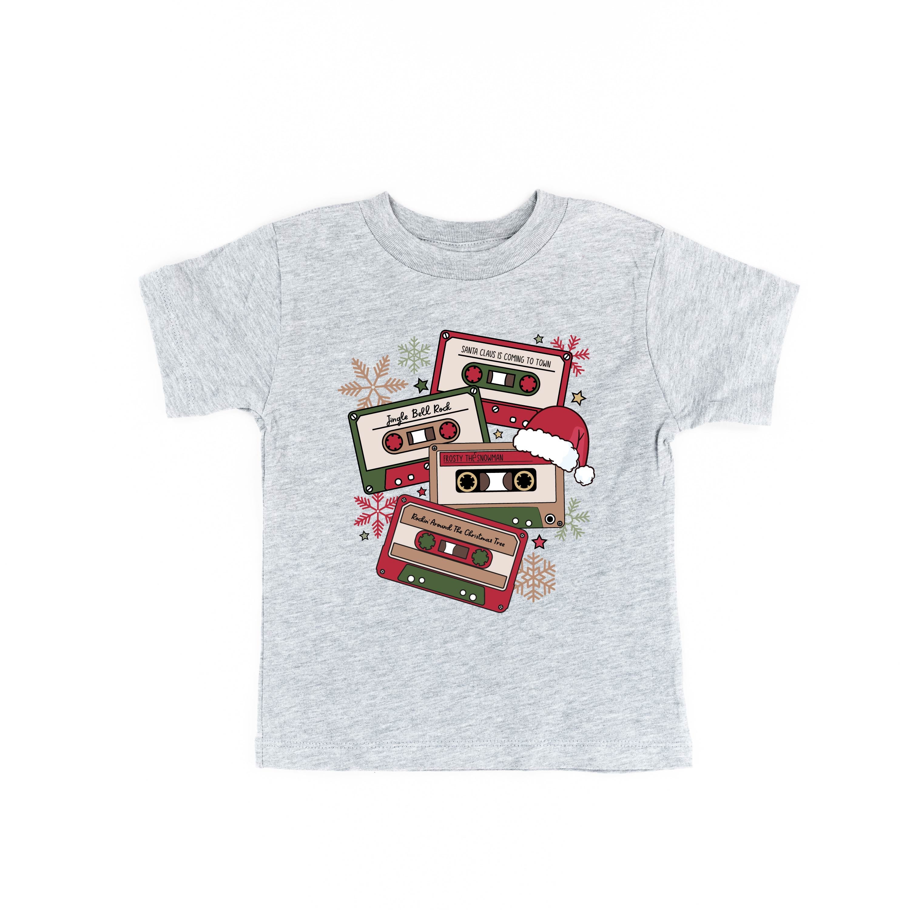 Christmas Cassette Tapes - Child Tee Little Mama Shirt Shop