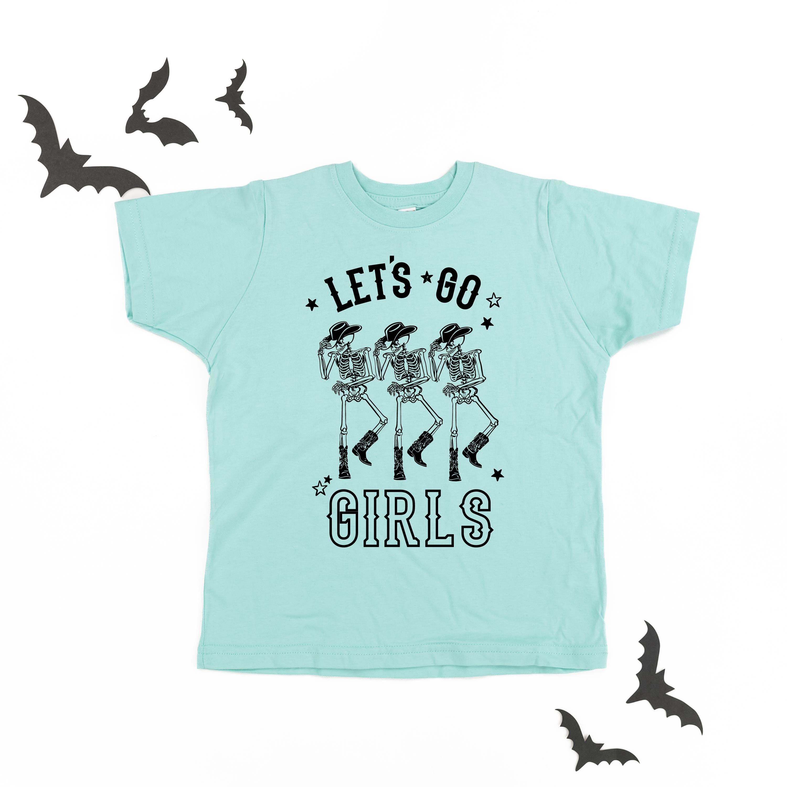 Cowgirl Skellies - Let's Go Girls - Child Tee Little Mama Shirt Shop