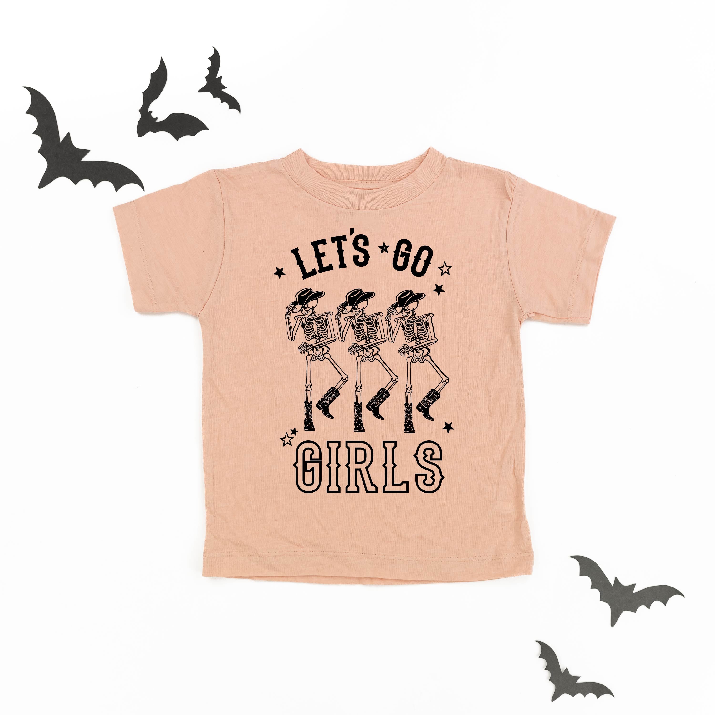 Cowgirl Skellies - Let's Go Girls - Child Tee Little Mama Shirt Shop