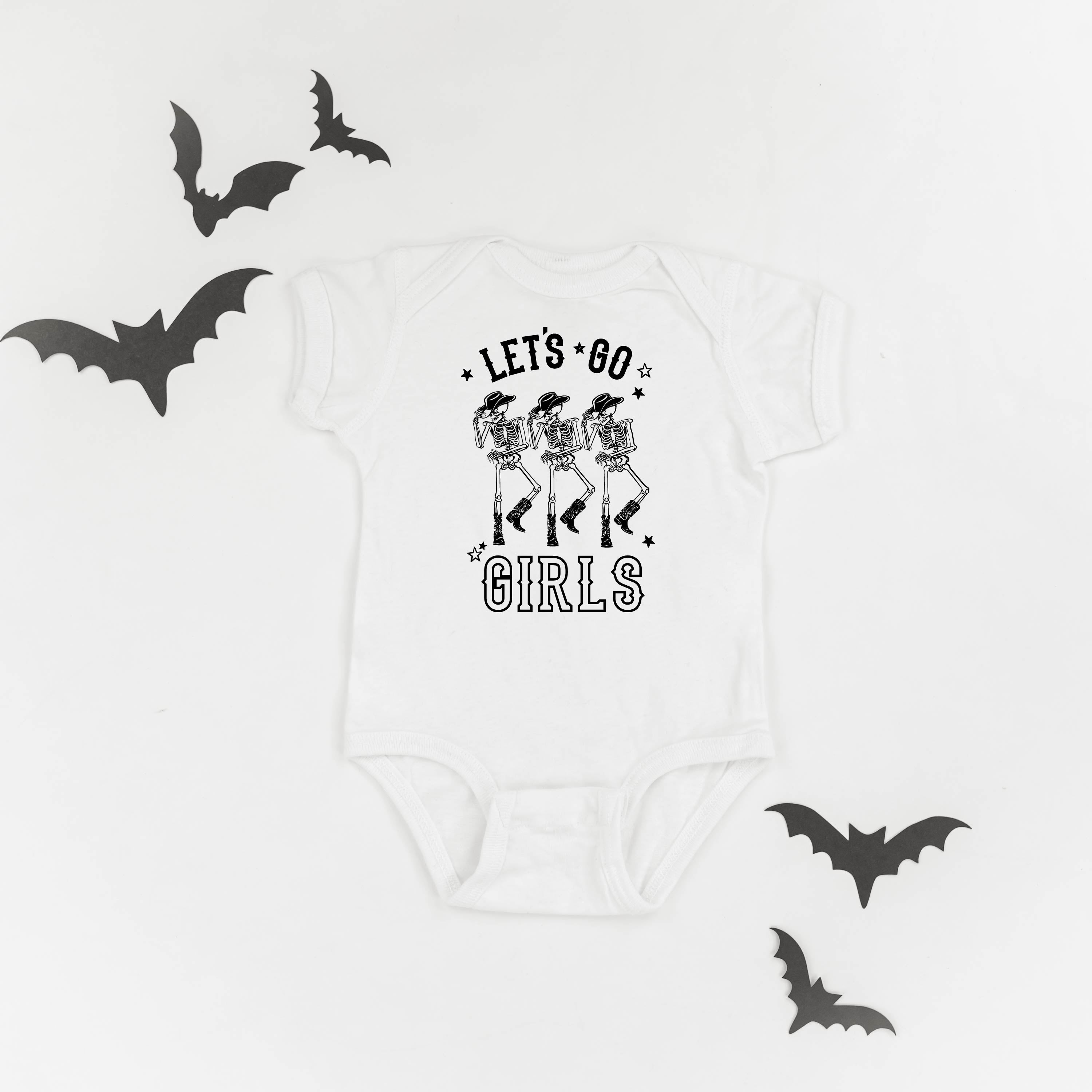 Cowgirl Skellies - Let's Go Girls - Child Tee Little Mama Shirt Shop