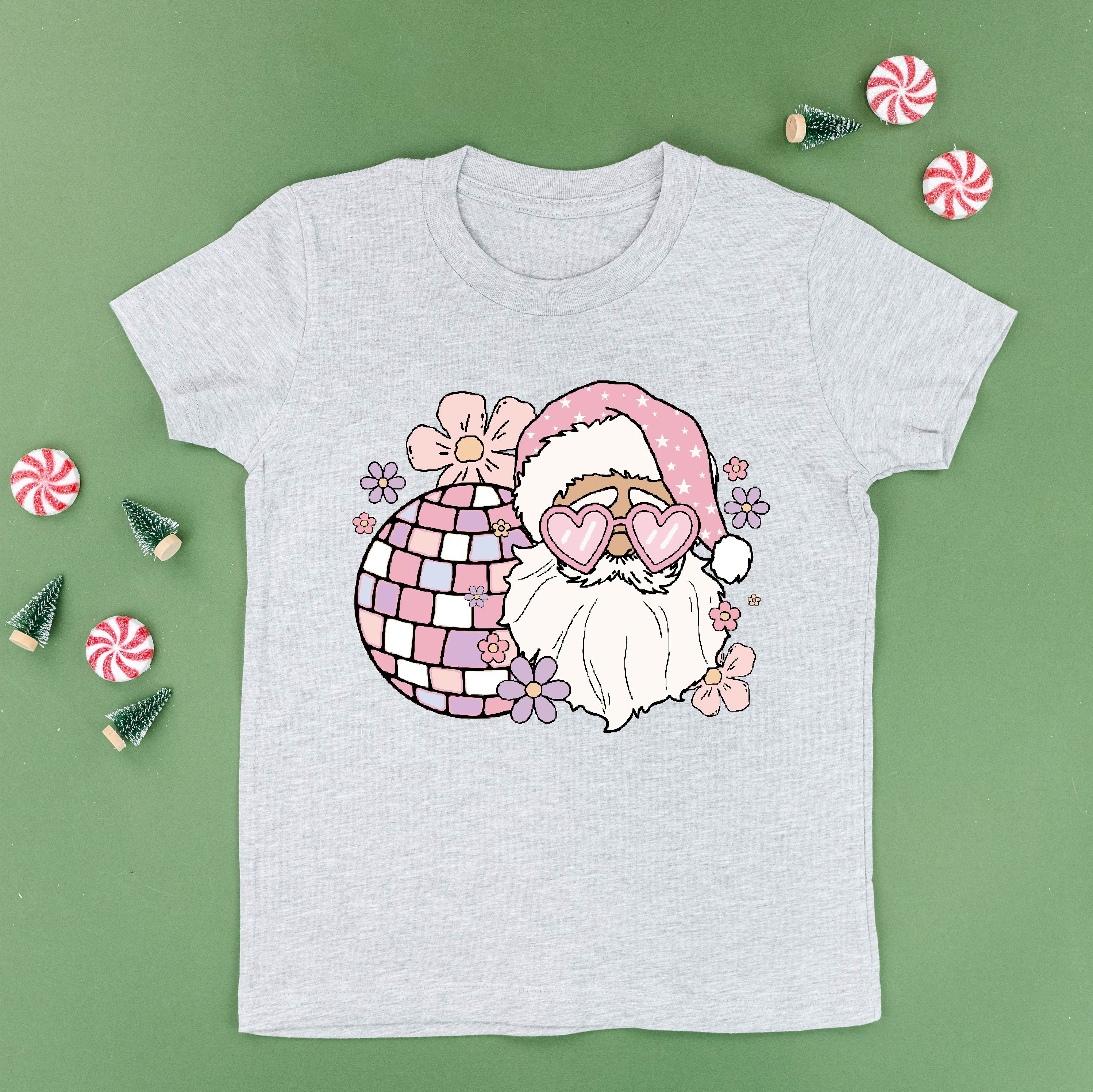 Disco Santa - Child Tee Little Mama Shirt Shop