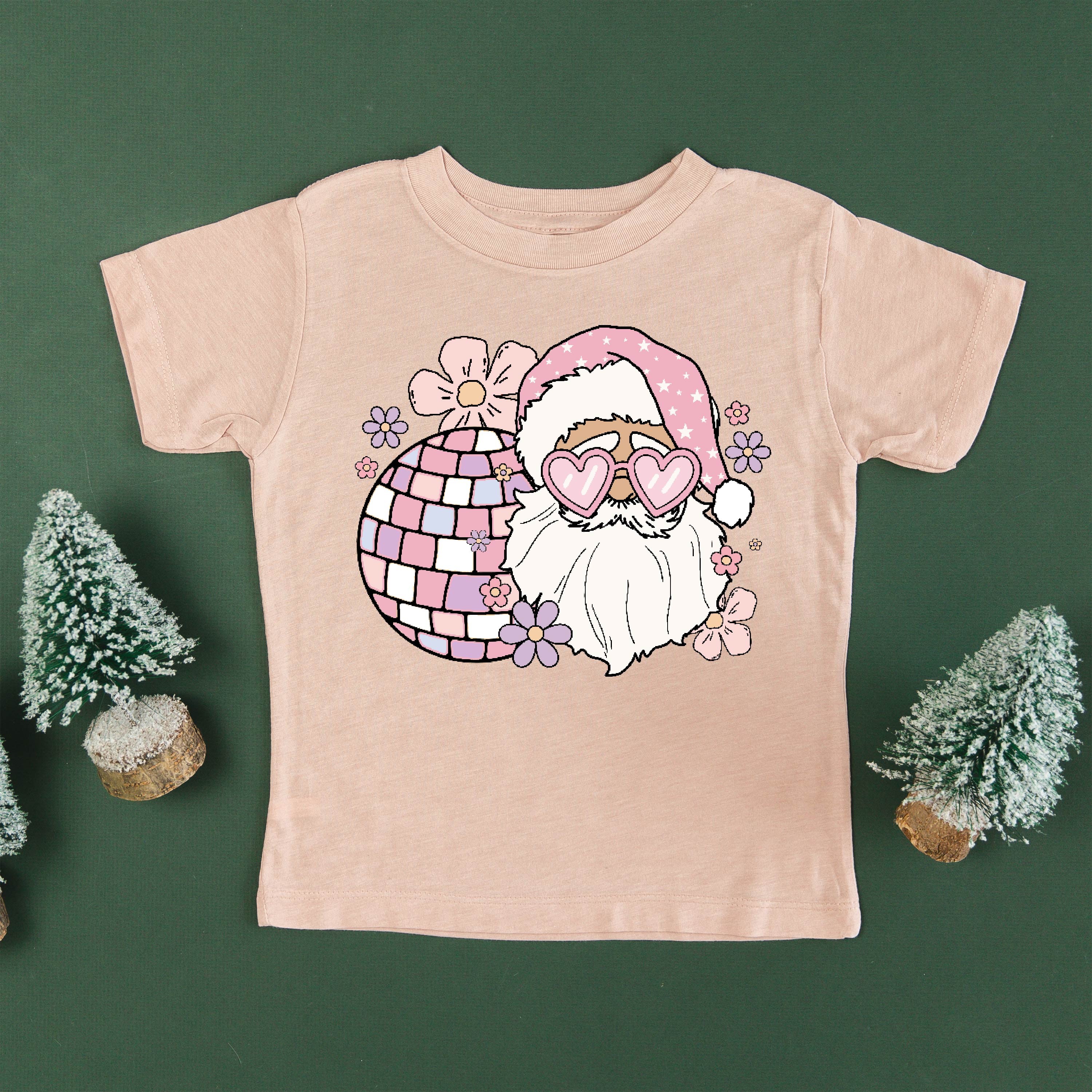 Disco Santa - Child Tee Little Mama Shirt Shop