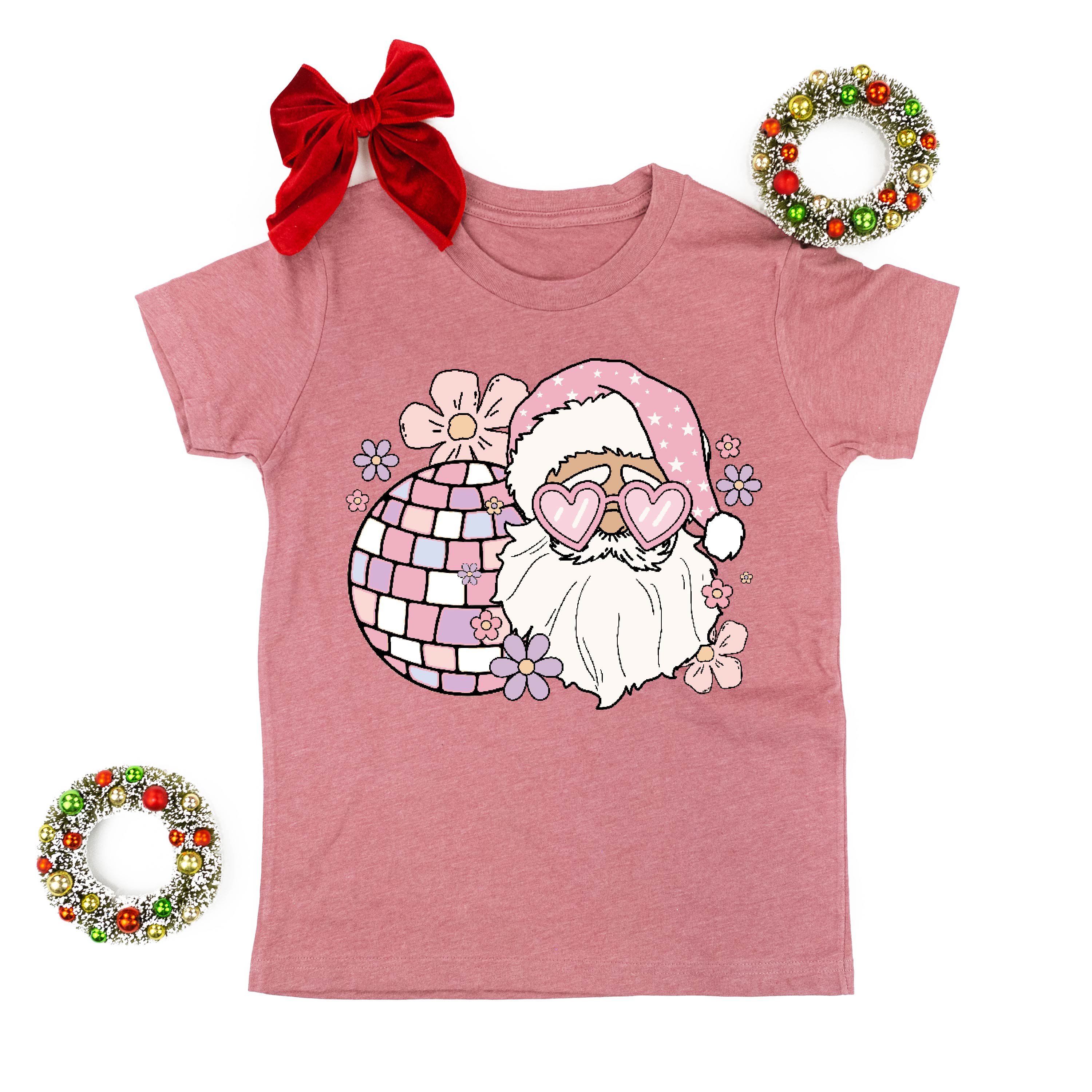 Disco Santa - Child Tee Little Mama Shirt Shop