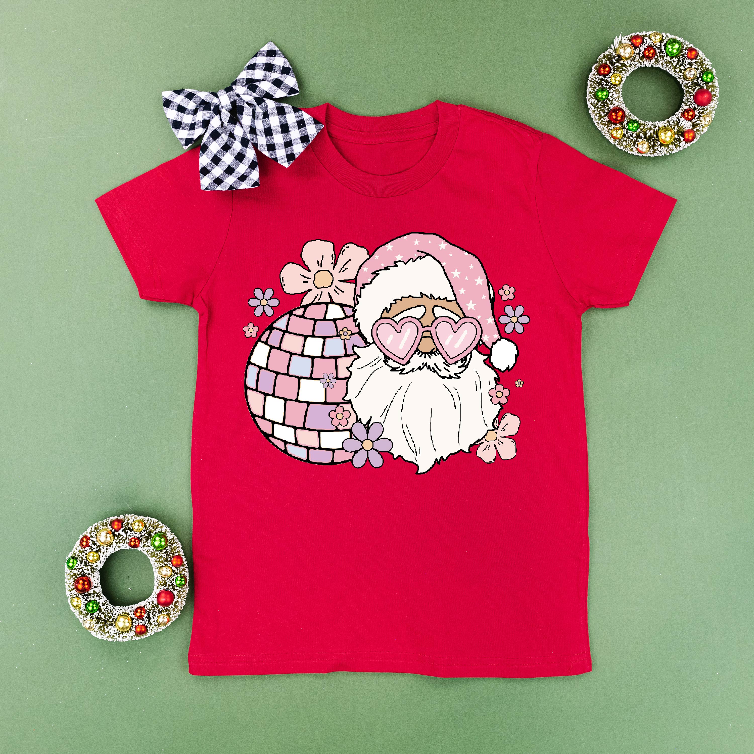 Disco Santa - Child Tee Little Mama Shirt Shop