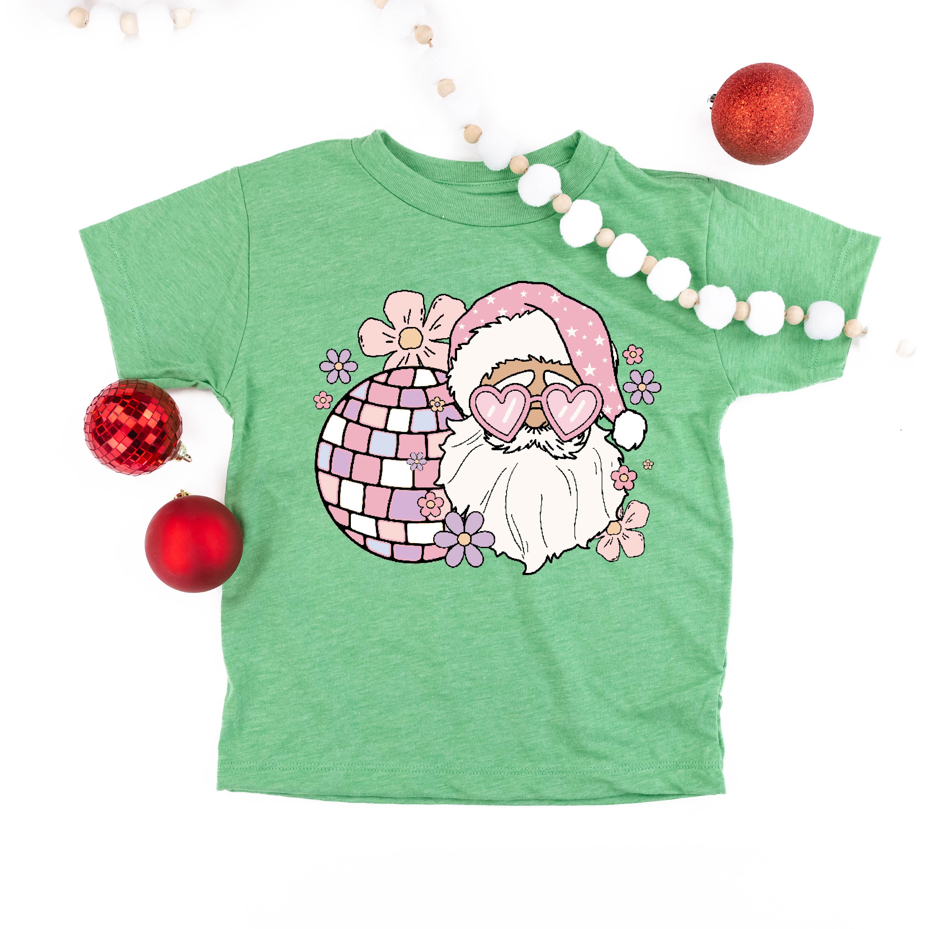Disco Santa - Child Tee Little Mama Shirt Shop