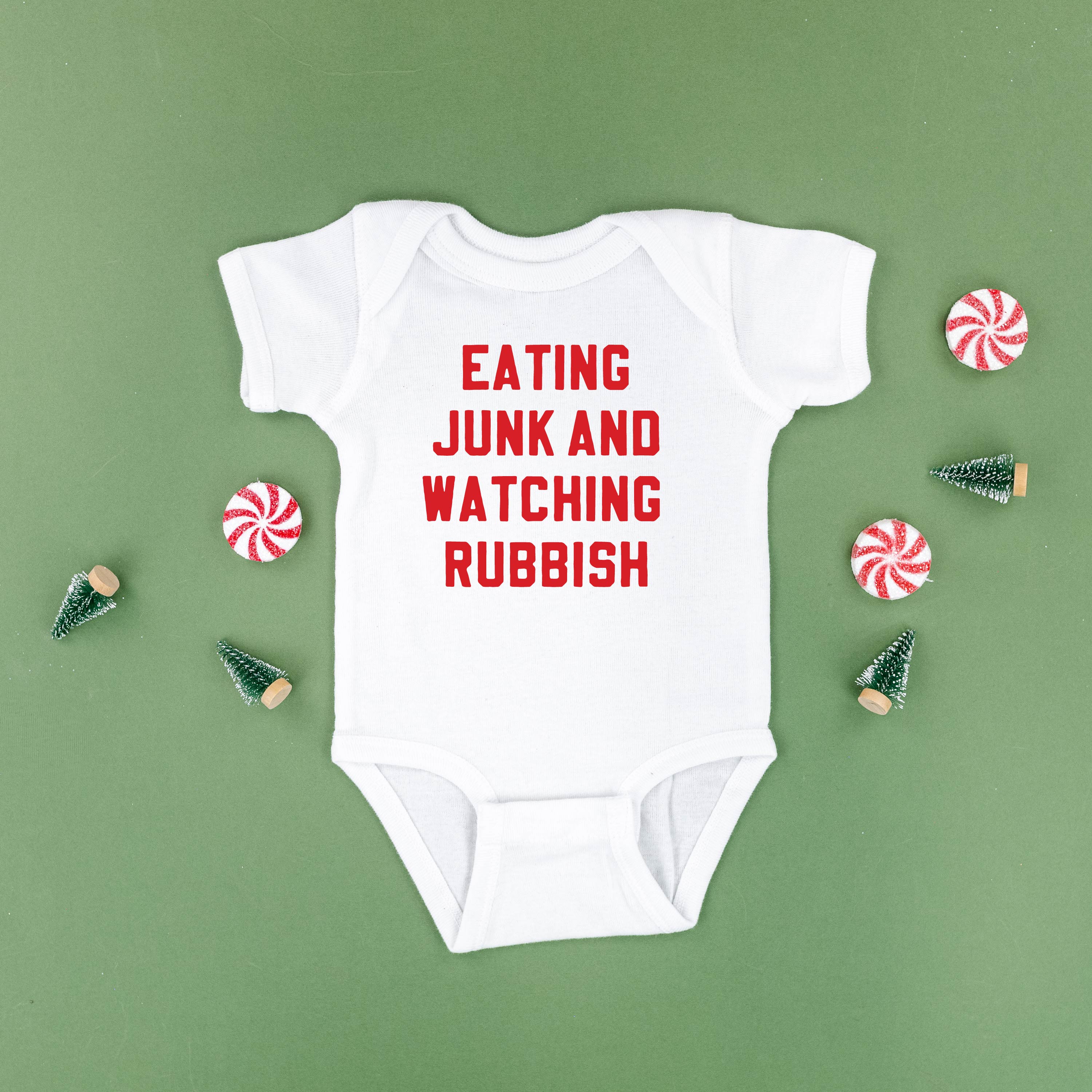 Eating Junk And Watching Rubbish - Child Tee Little Mama Shirt Shop
