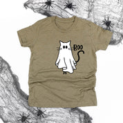 Ghost Kitty - Child Tee Little Mama Shirt Shop