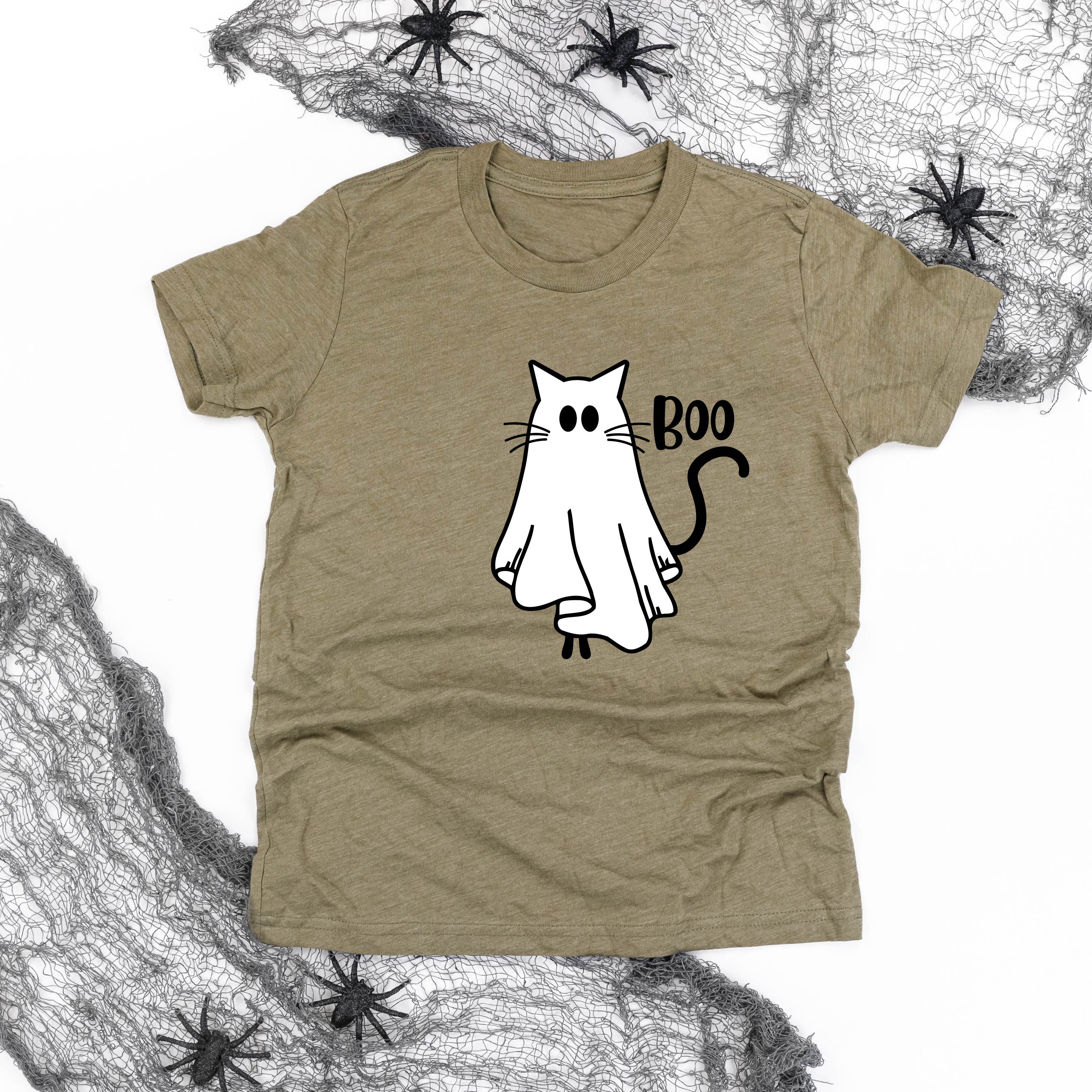 Ghost Kitty - Child Tee Little Mama Shirt Shop