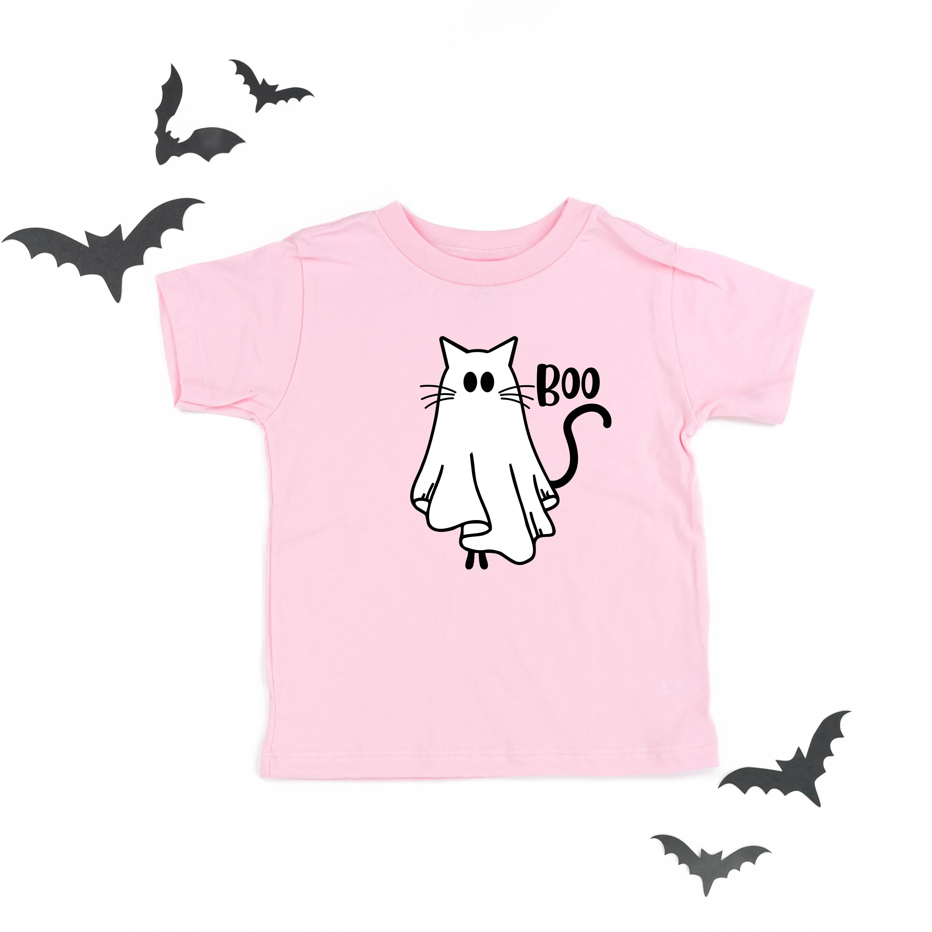 Ghost Kitty - Child Tee Little Mama Shirt Shop