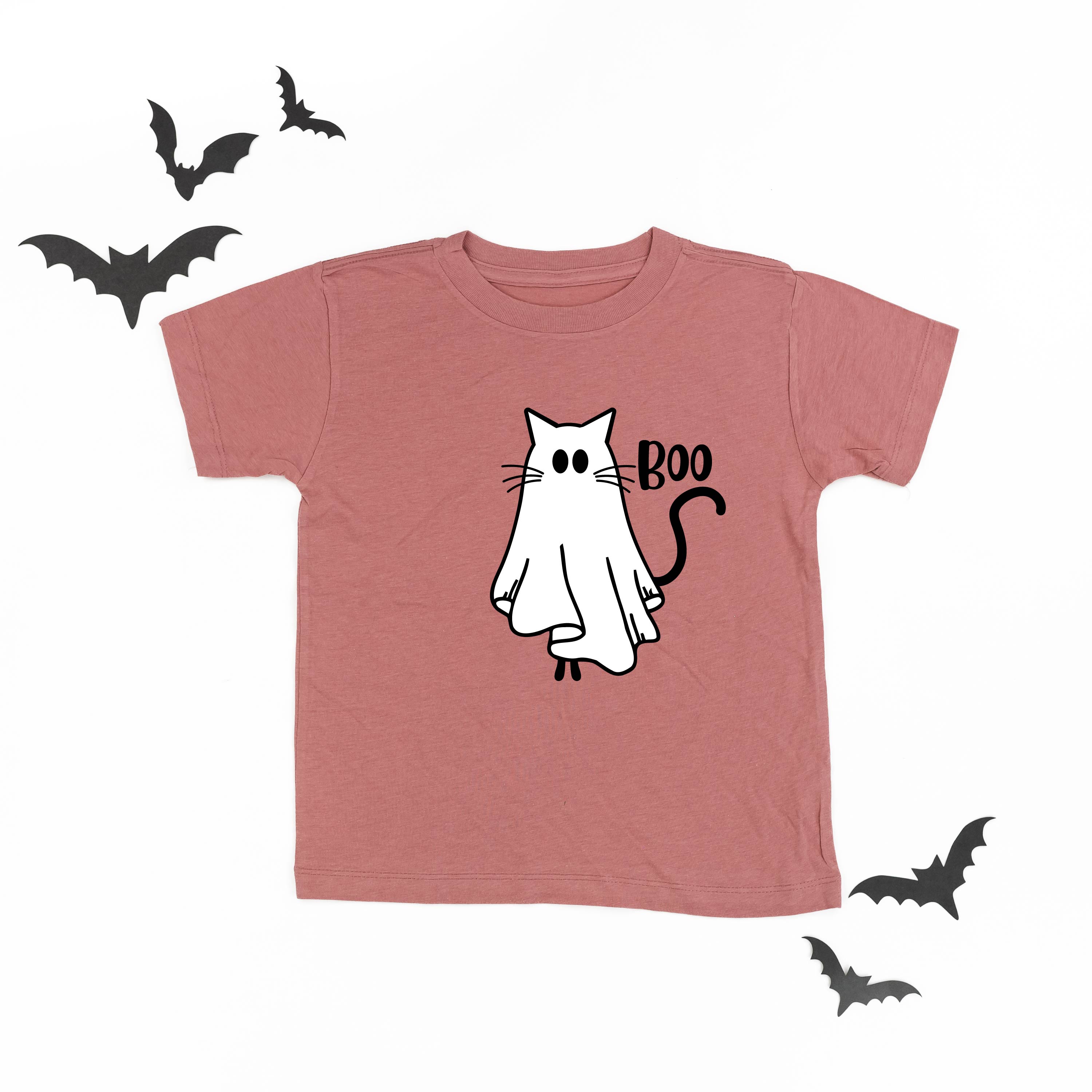 Ghost Kitty - Child Tee Little Mama Shirt Shop