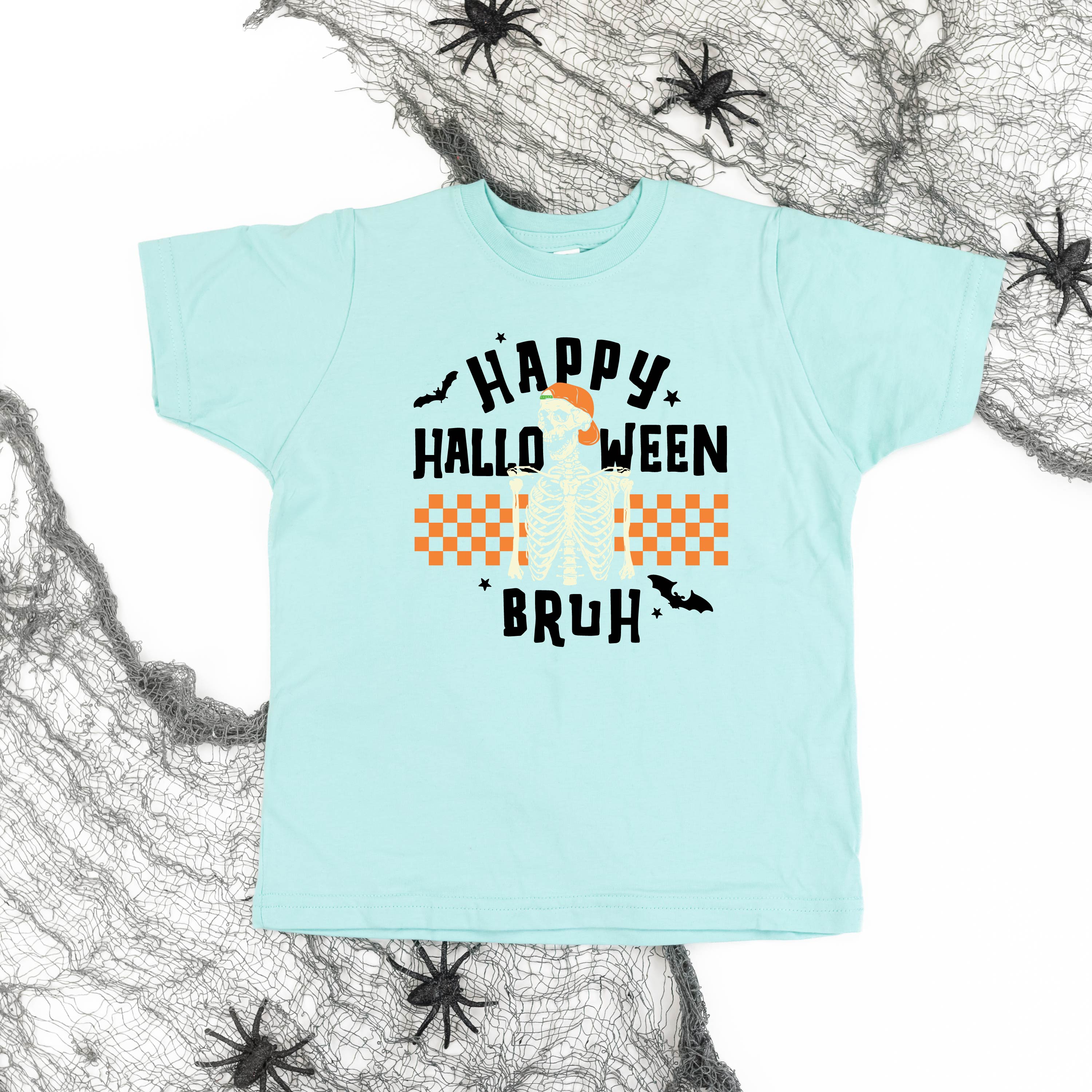 Happy Halloween Bruh - Child Tee Little Mama Shirt Shop