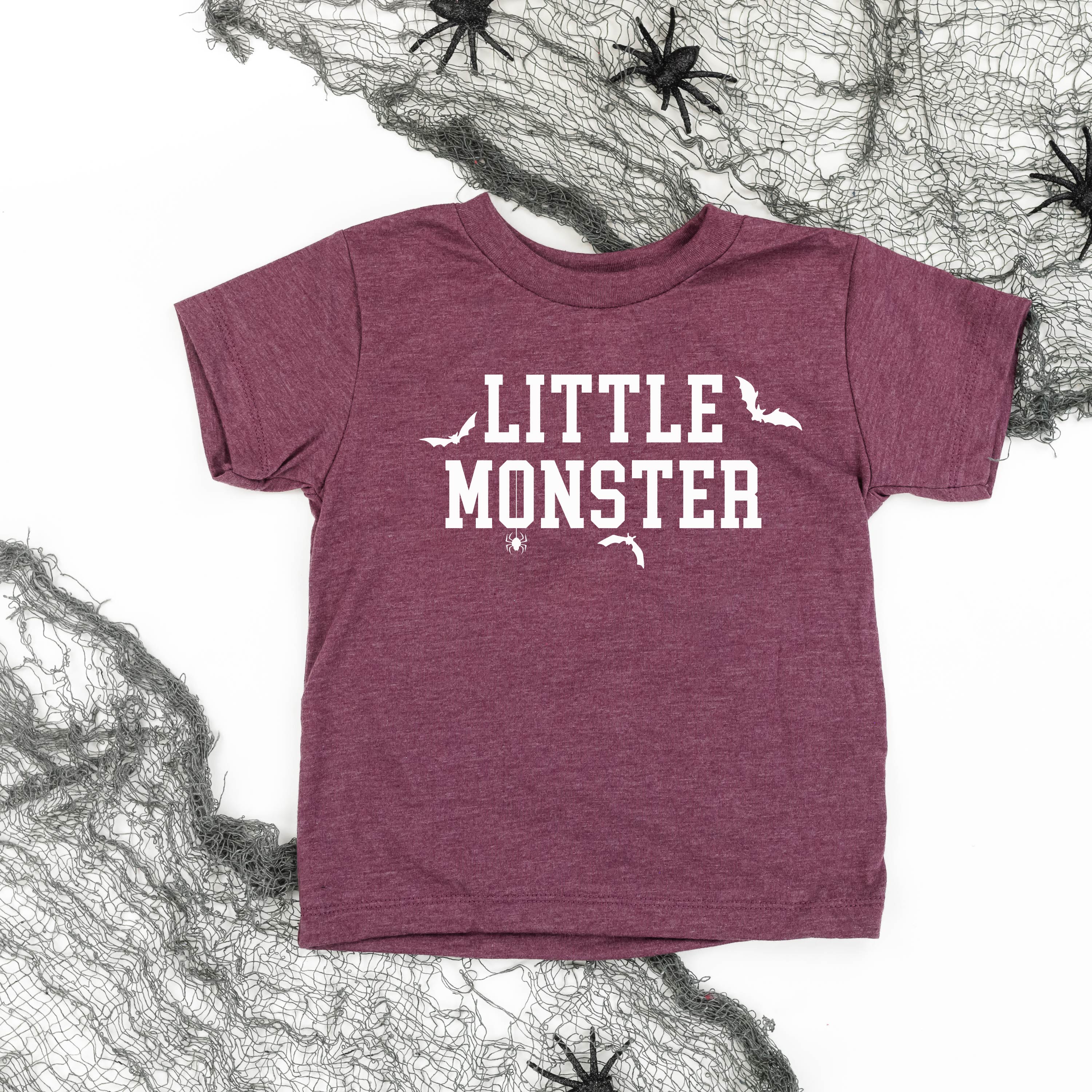 Little Monster - Short Sleeve Child Shirt Little Mama Shirt Shop