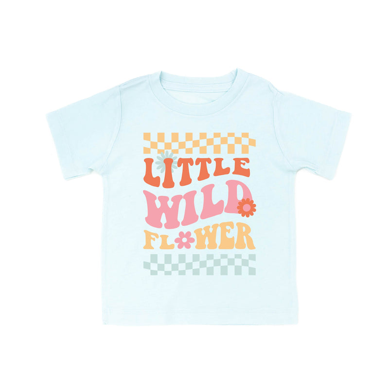THE RETRO EDIT - Little Wildflower - Short Sleeve Child Shirt