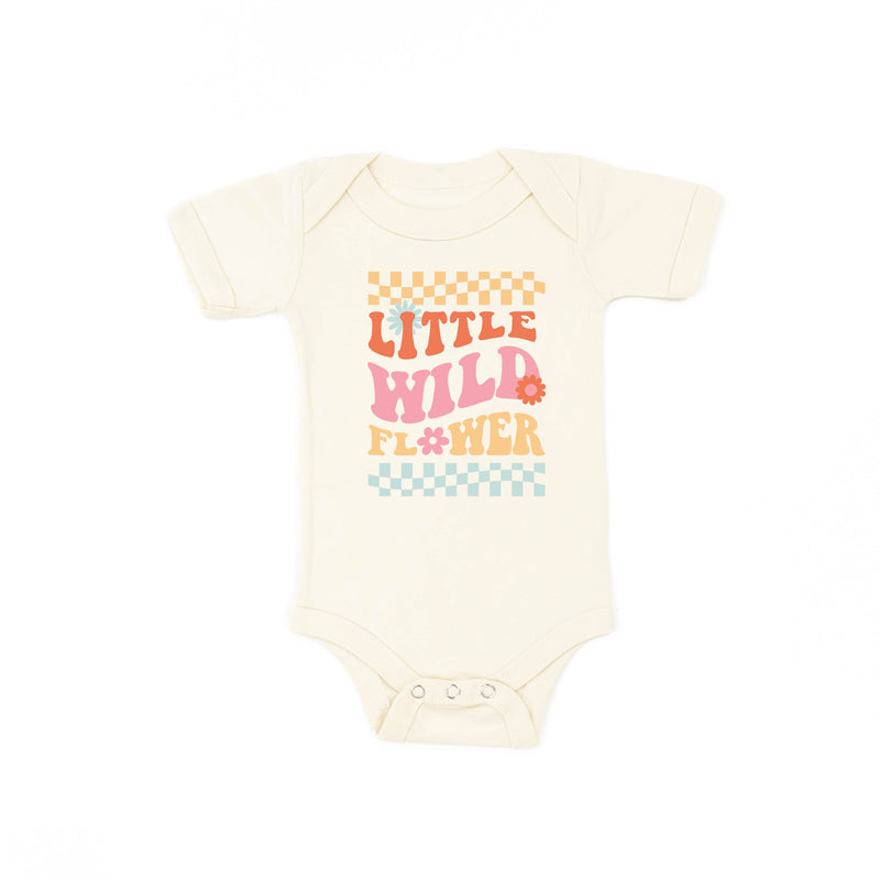THE RETRO EDIT - Little Wildflower - Short Sleeve Child Shirt