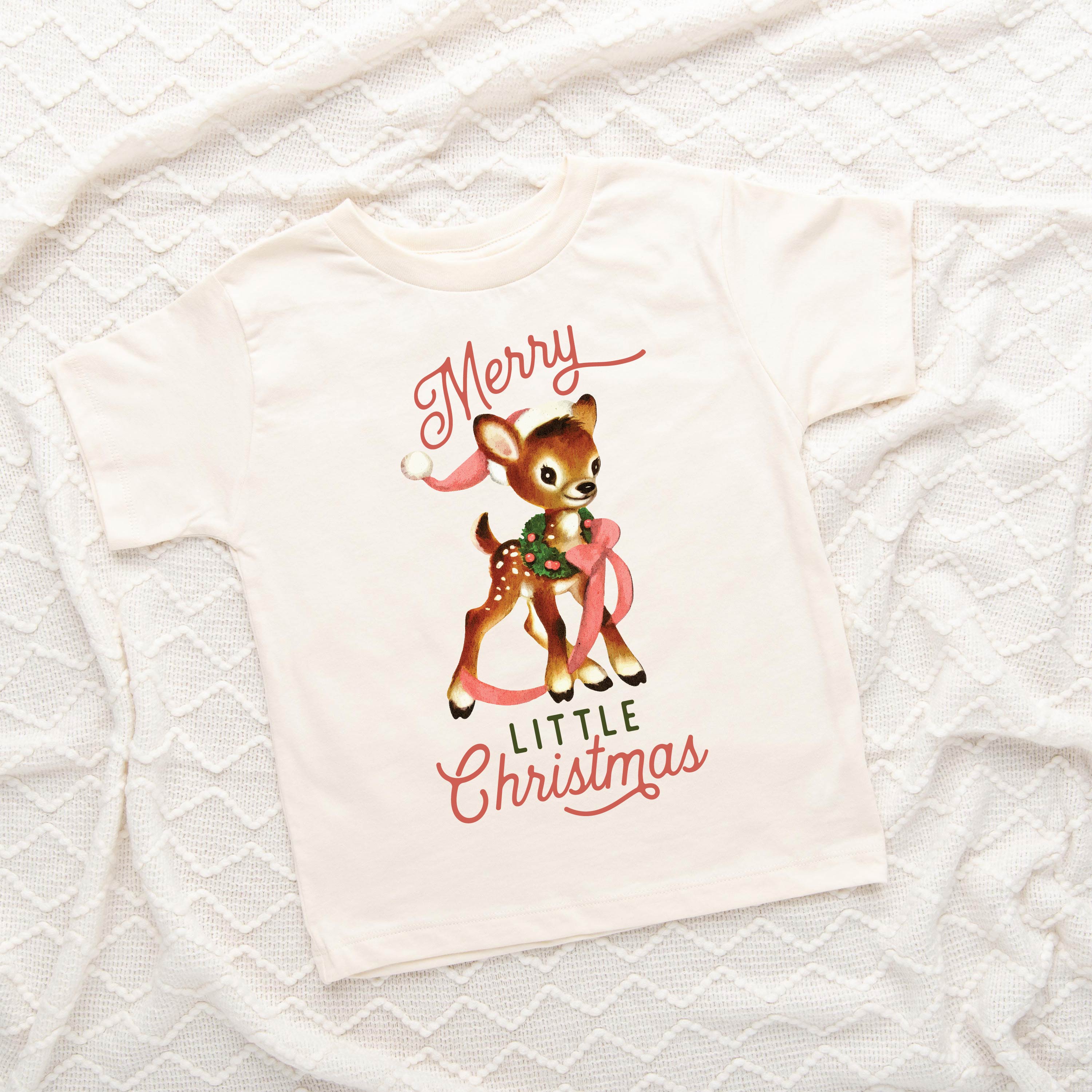 Merry Little Christmas - Child Tee Little Mama Shirt Shop
