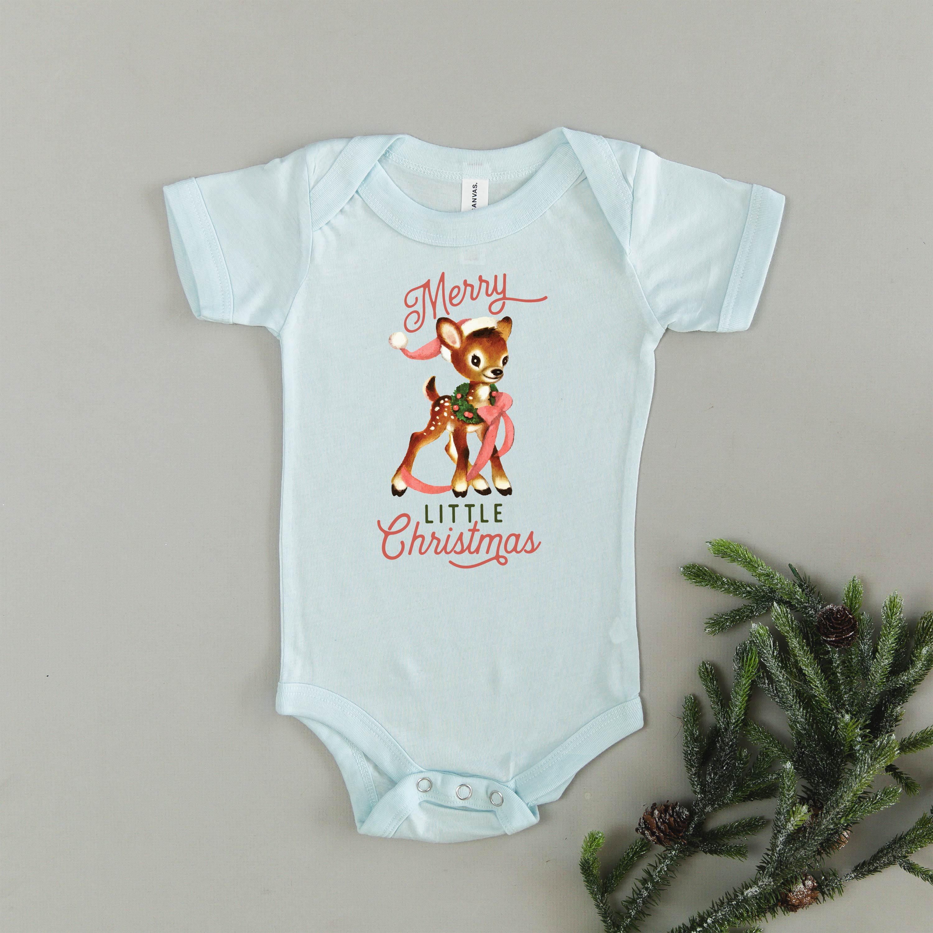 Merry Little Christmas - Child Tee Little Mama Shirt Shop