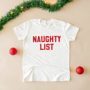 Naughty List - Child Tee Little Mama Shirt Shop