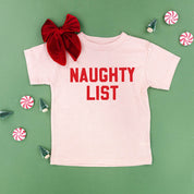 Naughty List - Child Tee Little Mama Shirt Shop