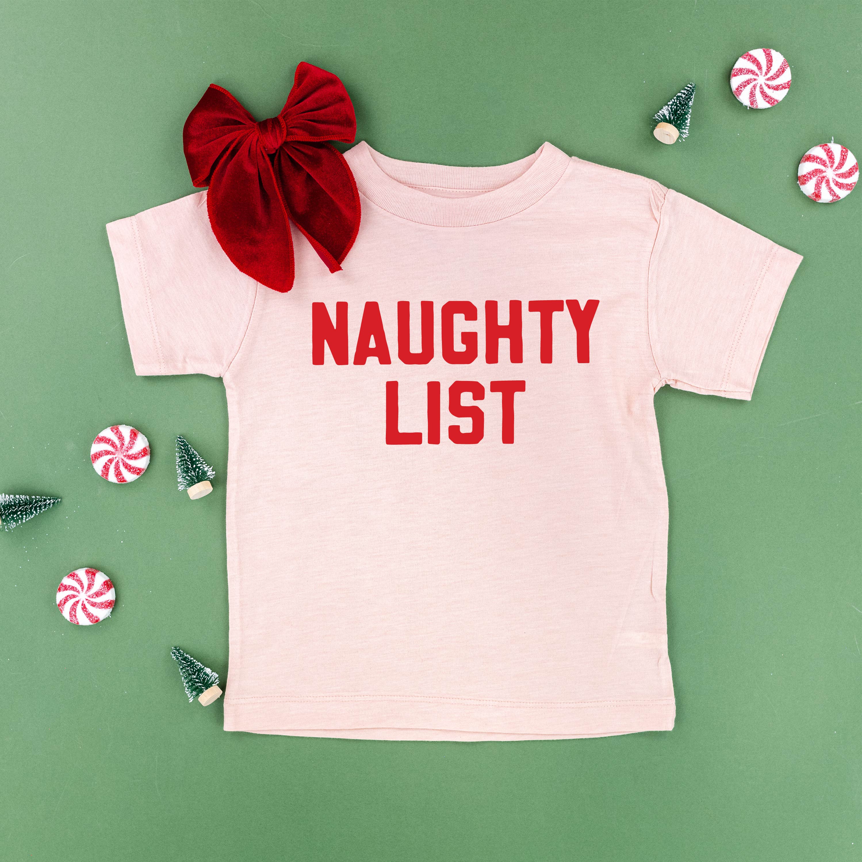 Naughty List - Child Tee Little Mama Shirt Shop
