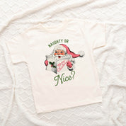 Naughty Or Nice? - Child Tee Little Mama Shirt Shop