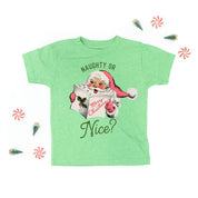 Naughty Or Nice? - Child Tee Little Mama Shirt Shop