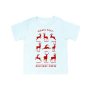 Reindeer - North Pole Delivery Crew - Child Tee Little Mama Shirt Shop