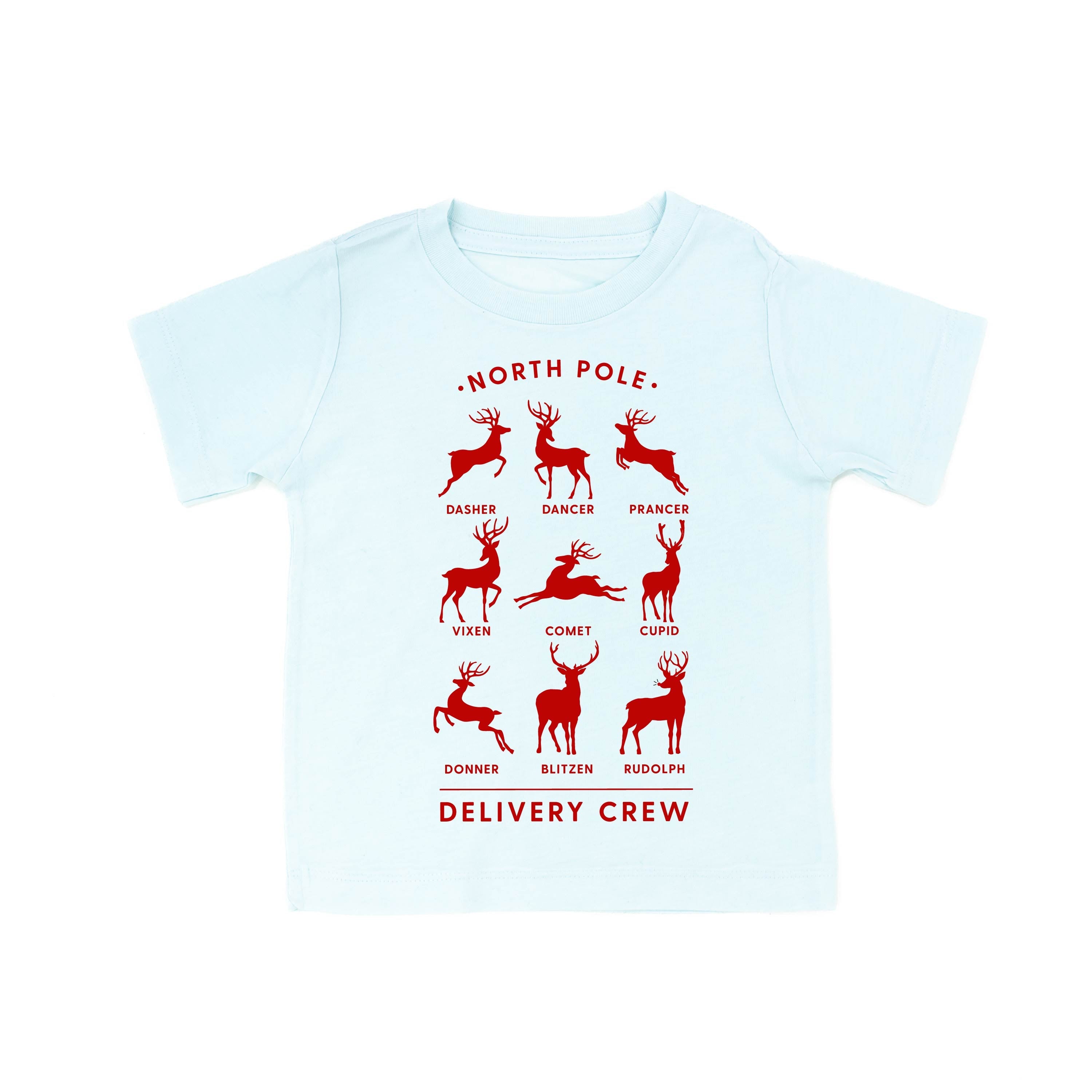 Reindeer - North Pole Delivery Crew - Child Tee Little Mama Shirt Shop
