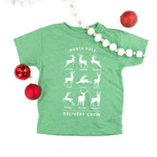 Reindeer - North Pole Delivery Crew - Child Tee Little Mama Shirt Shop