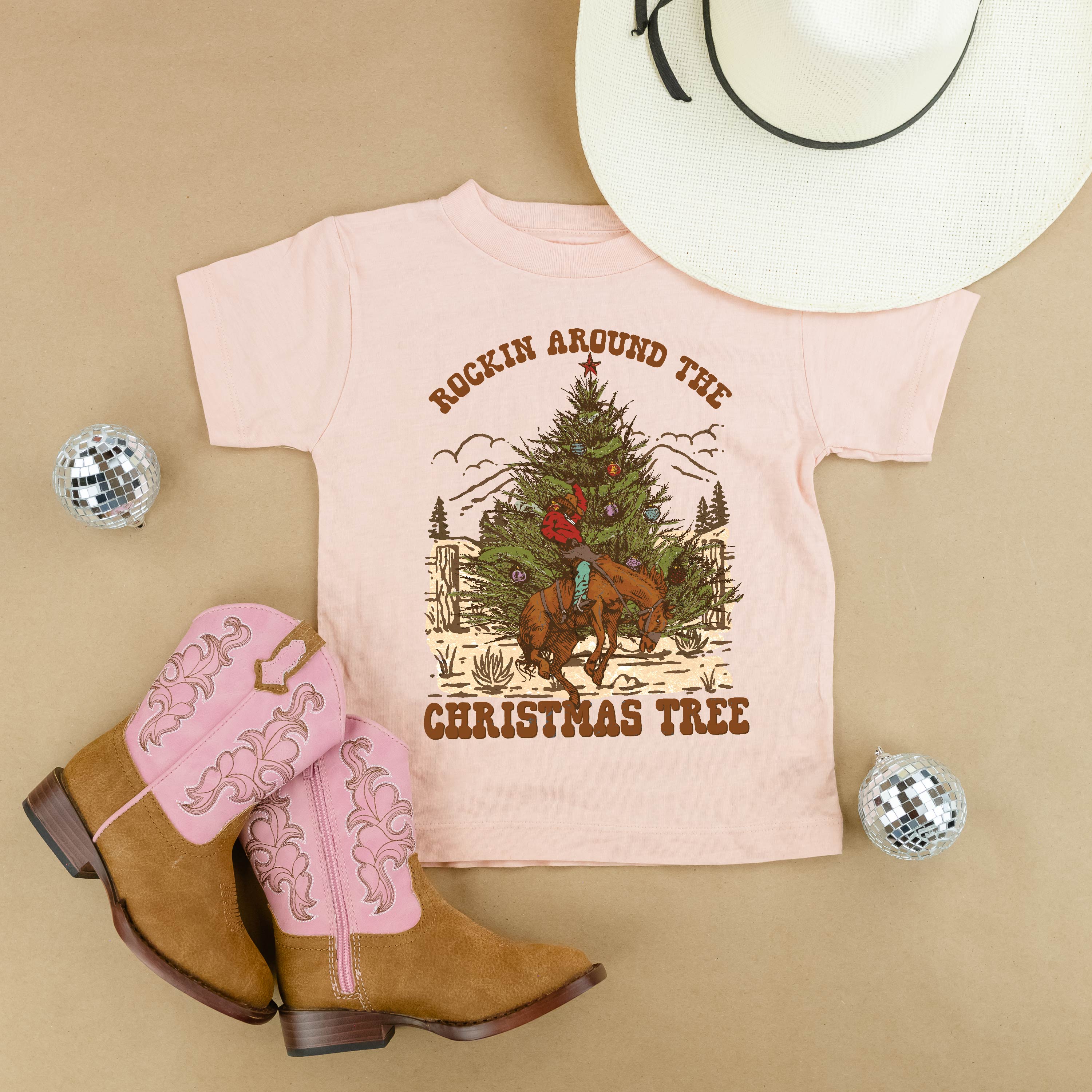 short_sleeve_kids_tees_ockin_around_the_Christmas_tree_little_mama_shirt_shop