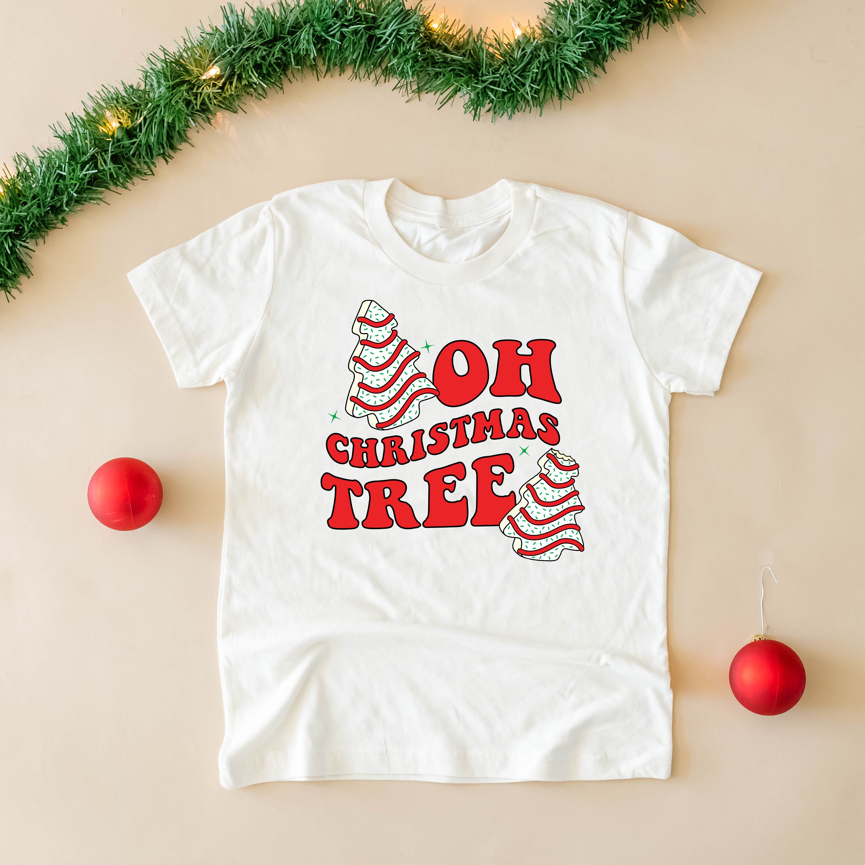 Oh Christmas Tree - Child Tee Little Mama Shirt Shop
