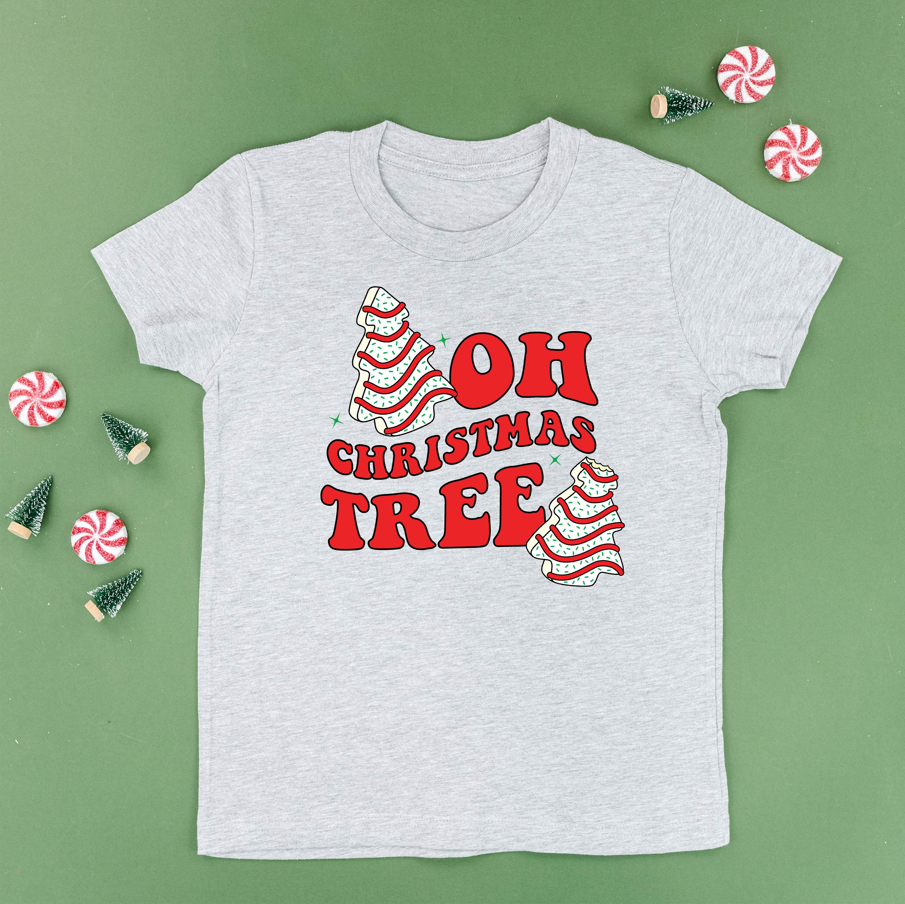 Oh Christmas Tree - Child Tee Little Mama Shirt Shop