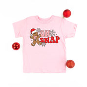 Oh Snap - Gingerbread Man - Child Tee Little Mama Shirt Shop