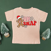 Oh Snap - Gingerbread Man - Child Tee Little Mama Shirt Shop