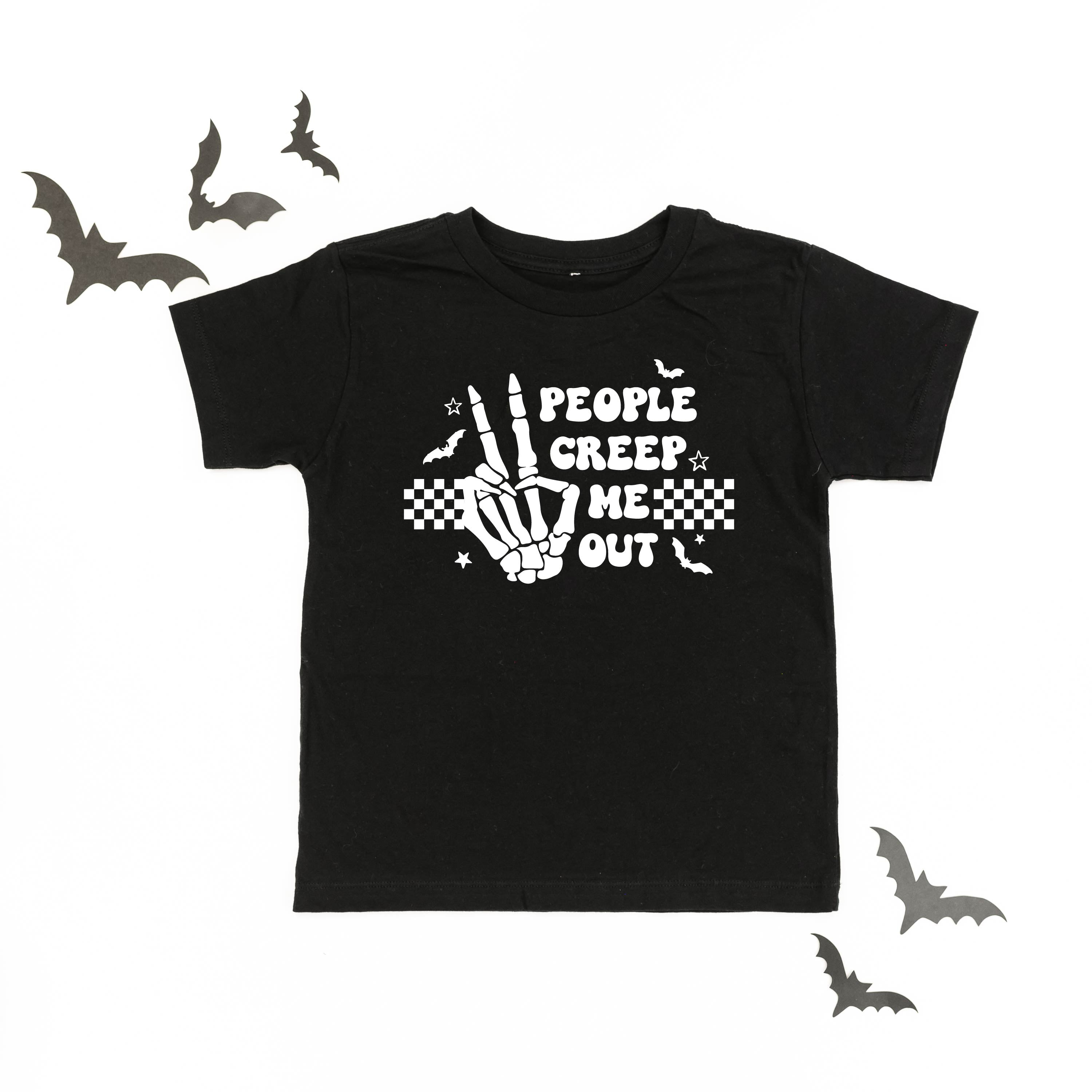 People Creep Me Out - Child Tee Little Mama Shirt Shop