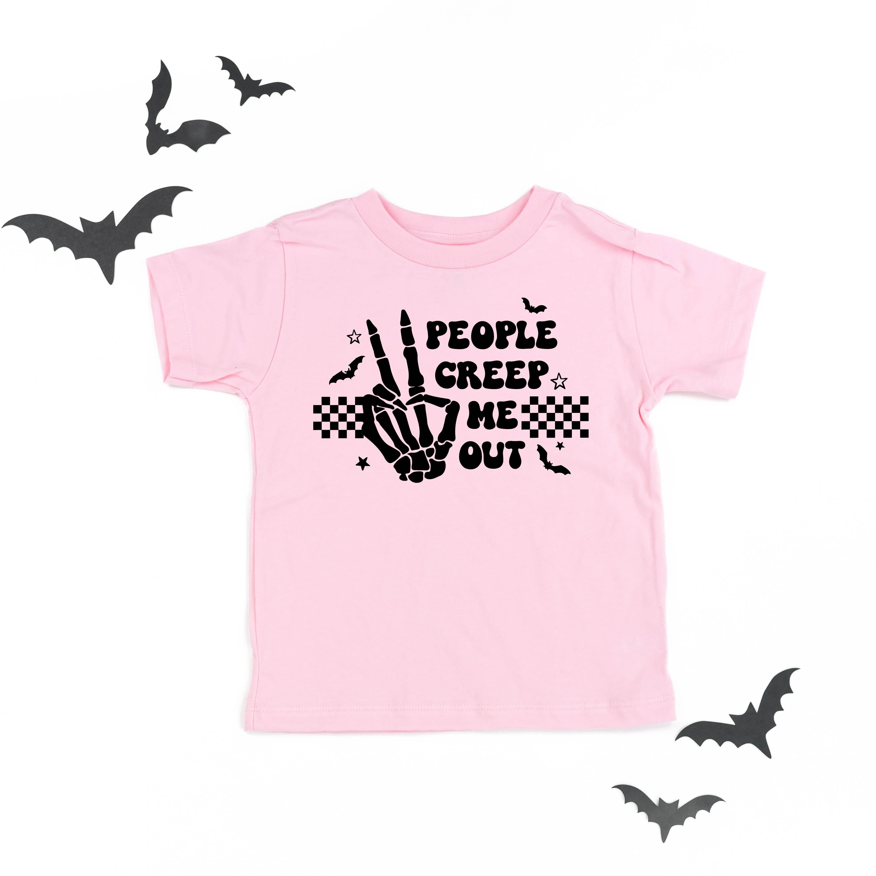 People Creep Me Out - Child Tee Little Mama Shirt Shop