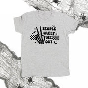People Creep Me Out - Child Tee Little Mama Shirt Shop