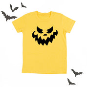 Scary Jack-o'-lantern Face - Child Tee Little Mama Shirt Shop