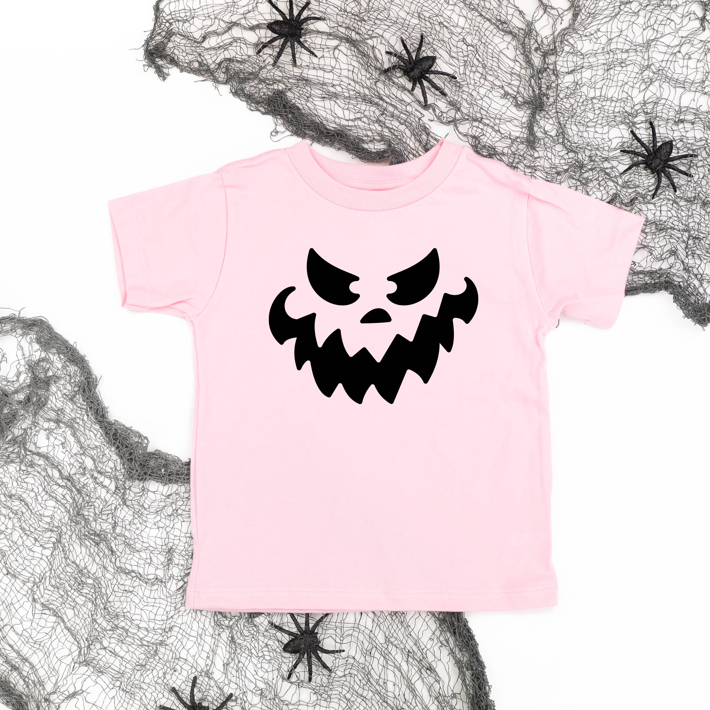 Scary Jack-o'-lantern Face - Child Tee Little Mama Shirt Shop