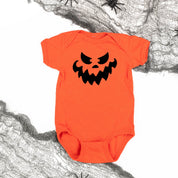 Scary Jack-o'-lantern Face - Child Tee Little Mama Shirt Shop