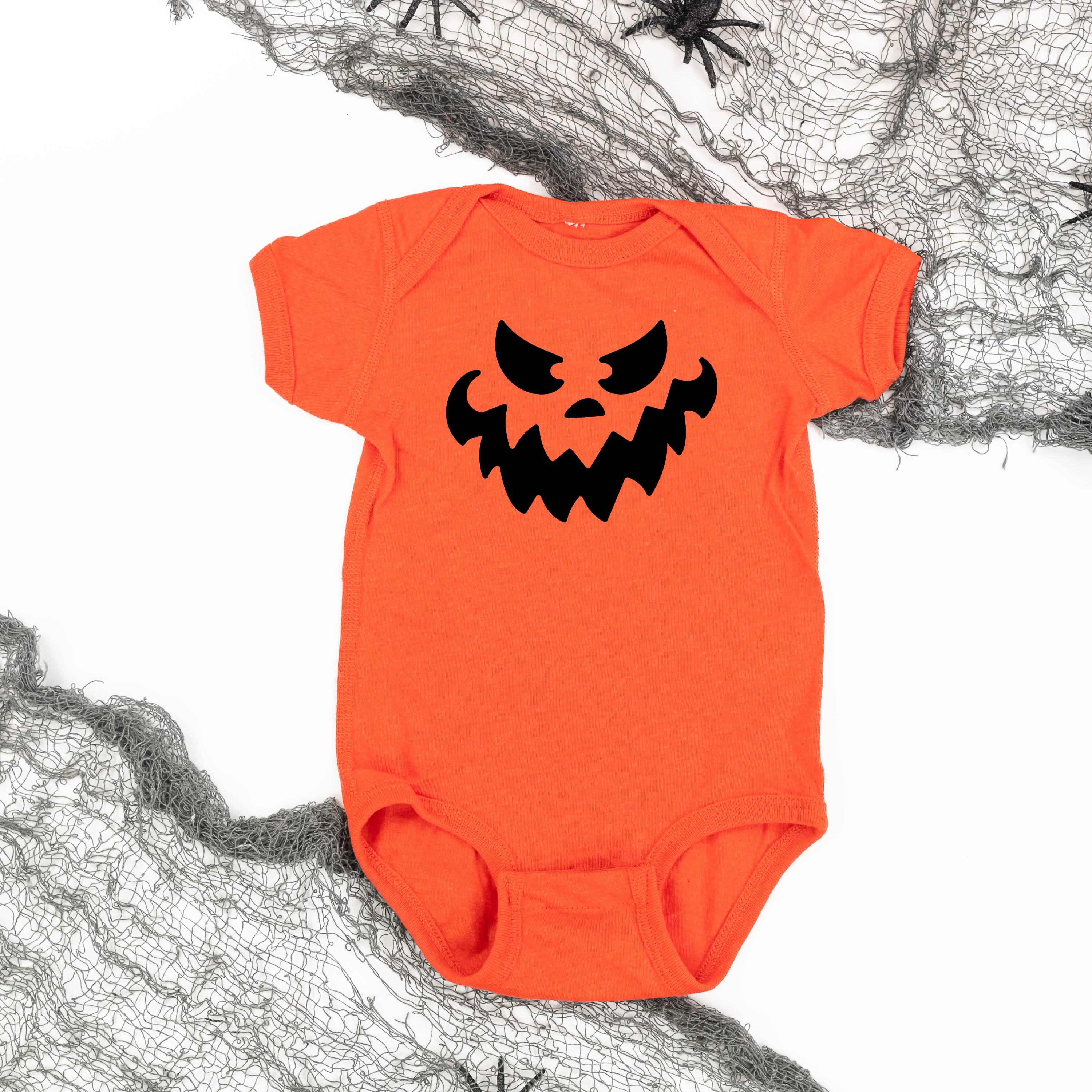 Scary Jack-o'-lantern Face - Child Tee Little Mama Shirt Shop