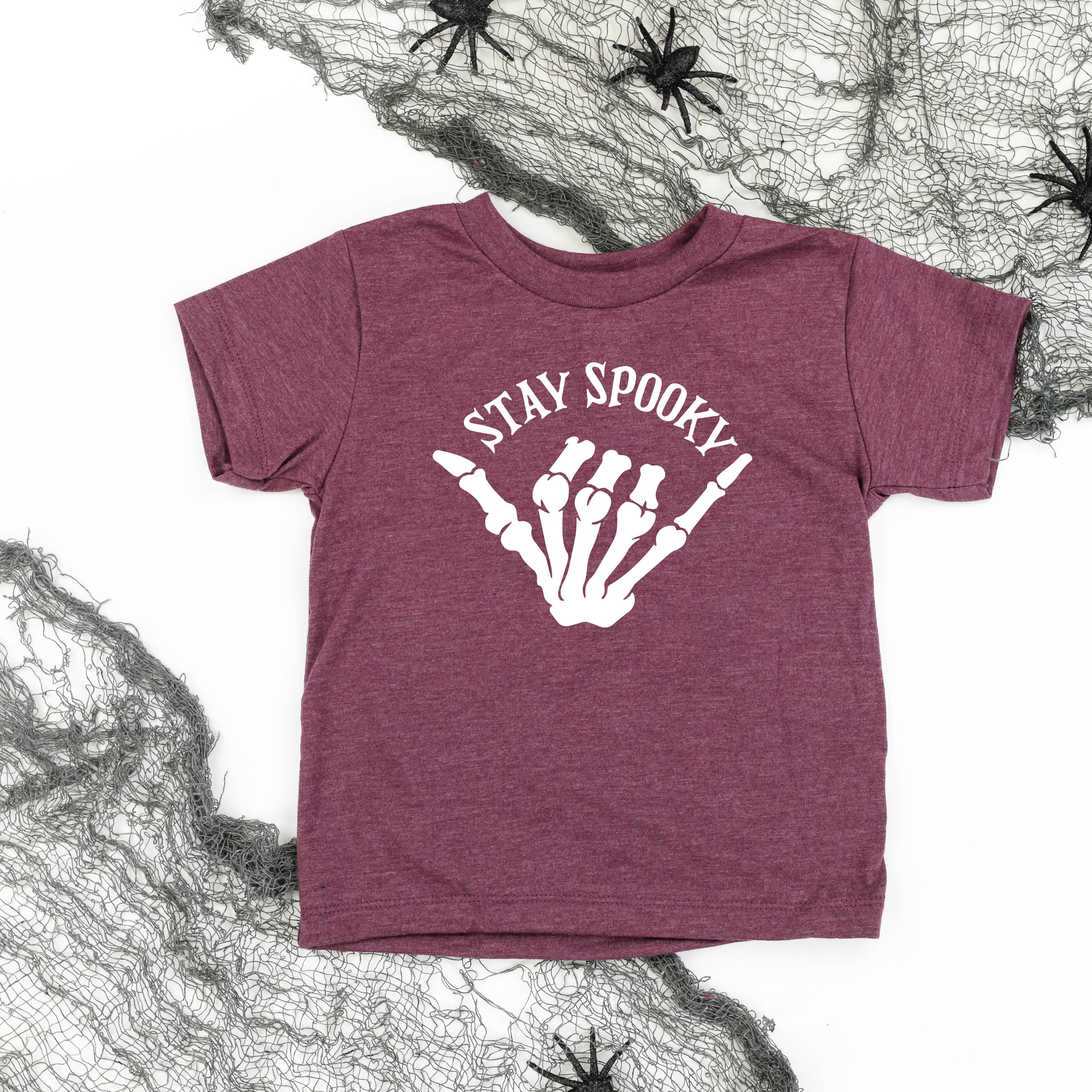 Stay Spooky Skelly Hand - Child Tee Little Mama Shirt Shop