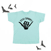 Stay Spooky Skelly Hand - Child Tee Little Mama Shirt Shop