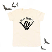 Stay Spooky Skelly Hand - Child Tee Little Mama Shirt Shop