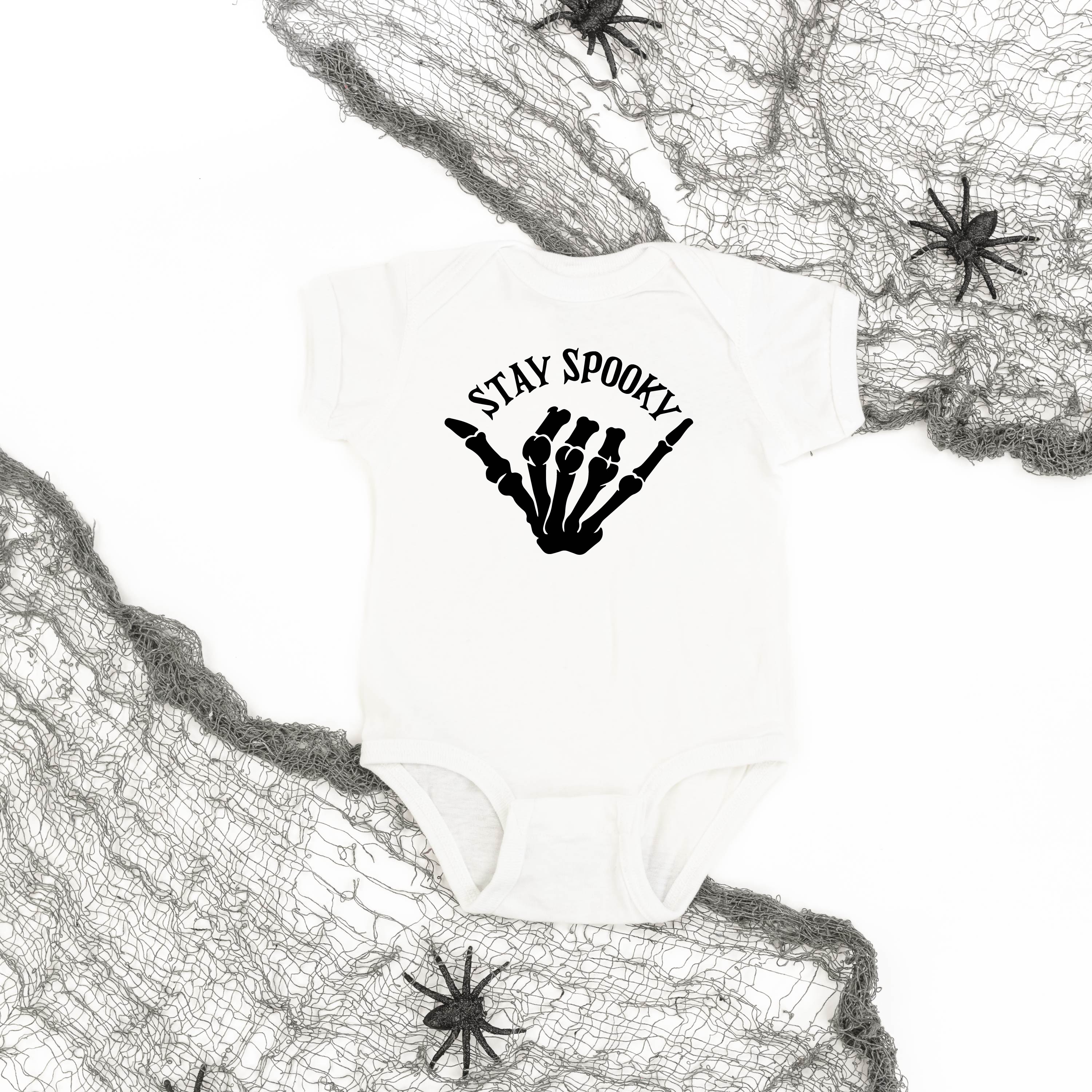 Stay Spooky Skelly Hand - Child Tee Little Mama Shirt Shop