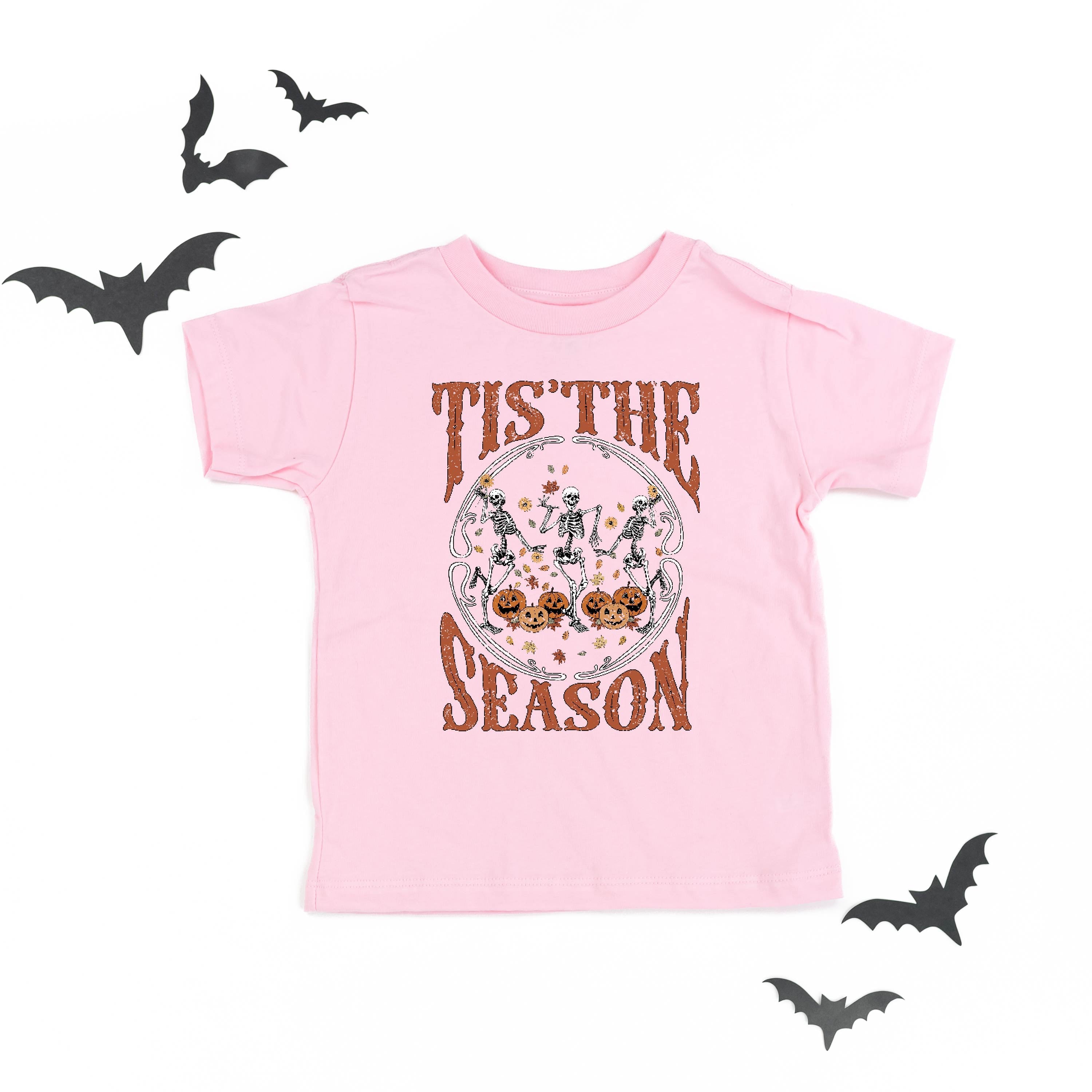Tis' the Season (Festive Skeletons) - Child Tee Little Mama Shirt Shop