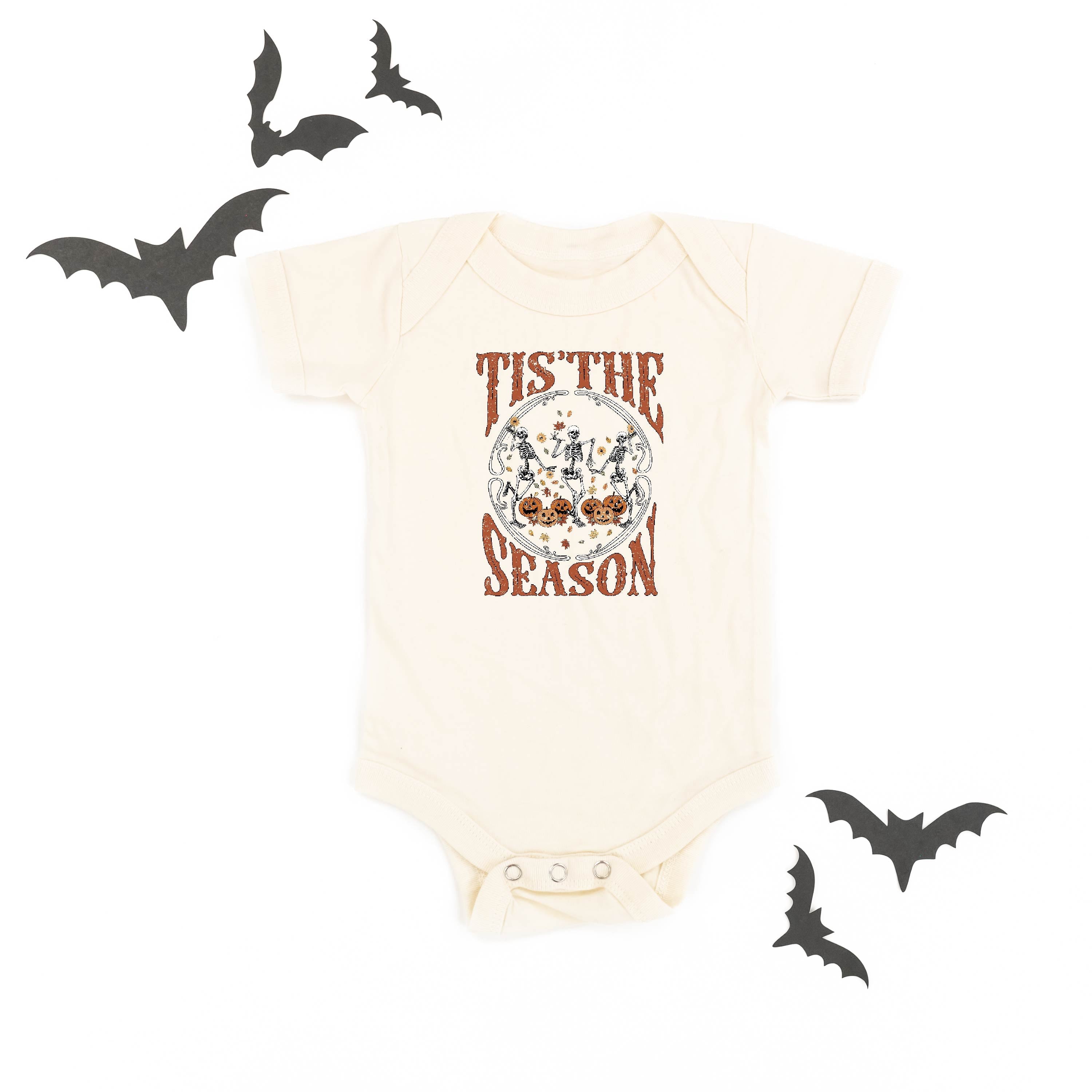 Tis' the Season (Festive Skeletons) - Child Tee Little Mama Shirt Shop